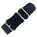 Watch Band Nylon One Piece Military Sport Navy Heavy Stainless Buckle 22 millimeter