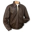 Distressed Classic Leather Jacket
