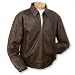 Distressed Classic Leather Jacket