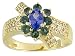 14KT 1.09CTW TANZANITE AND ALEXANDRITE WITH .23CTW DIAMOND RING ERV=$1750