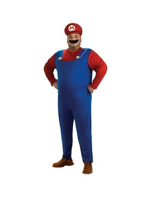 Rubie?s Costume Co Super Mario Brothers Mario Costume