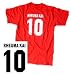Sports : RHEUMA KAI Roy Makaay t-shirt Sport T-Shirts rot/weiss hinten