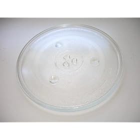 Qualtex UNIVERSAL Microwave GLASS TURNTABLE PLATE- 315mm in Diameter