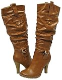 Bamboo Key-46 Chestnut Women Boot