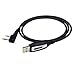 Retevis 2 Pin USB Programming Cable Lead for Baofeng UV5R 888S H777 RT5R Puing Wouxun TYT Kenwood 2 Way Radios Walkie Talkies (1 Pack)