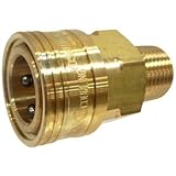 バルブレス中圧用ソケットカプラー・真鍮（メネジ取付用） TS-4SM-BSBM