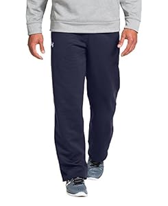 Under Armour Men's Armour® Fleece Open Bottom Team Pants Extra Large Midnight Navy