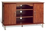 Prepac CPS-4200 - 42 Plasma TV Console with Media Storage (Cherry)