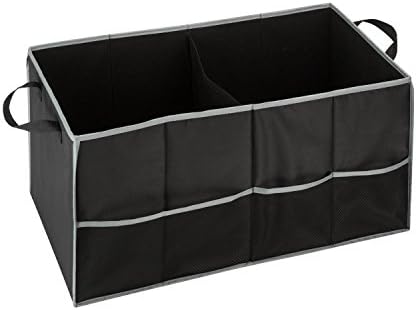 Honey-Can-Do Soft Storage Chest Two Tone Folding Trunk and Back Seat Organizer