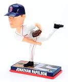 Forever Collectibles Boston Red Sox Jonathan Papelbon Photo Base Action Bobble