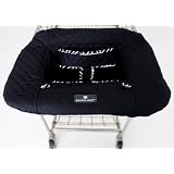 Balboa Baby Shopping Cart Cover - Black with Geo... by Balboa Baby