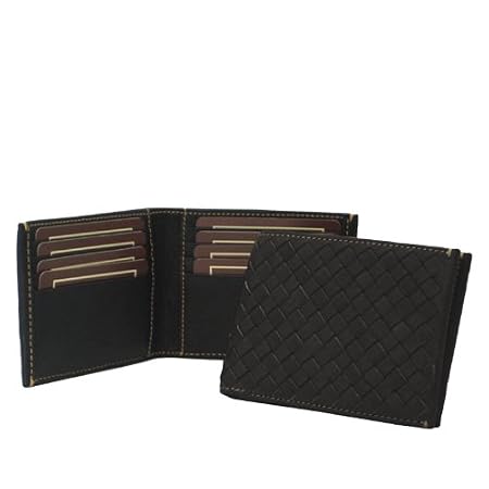 Gramme Mesh Leather Wallet Black