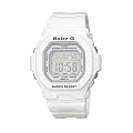 Casio BABY-G - Reloj digital de mujer de cuarzo con correa de resina blanca (cron�metro, alarma, luz) - sumergible a 100 metros