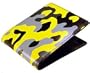 Yellow Undercover Leather Wallet by J. Fold Inc.
