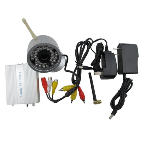 Wireless Security System Night Vision Outdoor Spy Surveillance Camera + Receiver