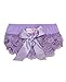RuffleButts® Baby/Toddler Girls Lace Woven Ruffled Bloomer w/Bow