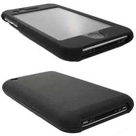 Accessory Village Apple iPhone 3G/3GS BLACK Hybrid Protective Armour/Case/Skin/Cover/Shell - BLACK