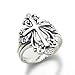 Sterling Silver Victorian Style Open Cross Ring(Sizes 4,5,6,7,8,9,10)