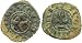 Crusaders, Athens, Frankish Greece, Guy II de La Roche, 1294 - 1308; Billon Denier Tournois
