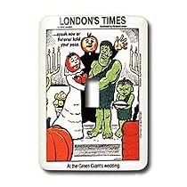 Londons Times Funny Music Cartoons - Green Giant s Wedding - Light Switch Covers - single toggle switch