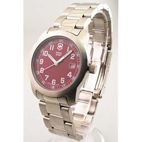 WOMENS VICTORINOX SWISS ARMY STEEL DATE WATCH 20995BR