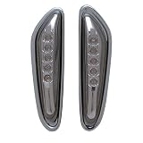 04-10 BMW 5 Series E60 Smoke LED Side Markers by Luminx Lighting