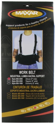 Maxar Work Belt - (Industrial Lumbo-Sacral Support) - Deluxe On Sale