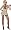 Sexy Lady Sheriff Adult Costume Dress with Gloves