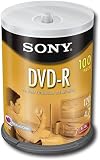 Sony DMR 47RS4 - 100 x DVD-R - 4.7 GB ( 120min ) 16x - spindle - storage media