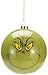 Dr. Seuss Grinch Big Face Led Ball Ornament