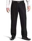 Lee Mens Wrinkle Resistant Relaxed Double Pleat Twill Pant