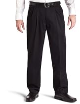 Lee Jeans Men's Wrinkle Resistant Relaxed Double Pleat Pant