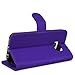 Galaxy S7 Edge Case, Tauri [Stand Feature] Wallet Leather Case with Stand, ID & Credit Card Pockets Flip Cover For Samsung Galaxy S7 Edge - Purple