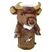 Winning Edge Designs Sergio Garcia's Spanish Bull Head Cover, Brown