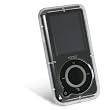 Clip-On Crystal Case w/Belt Clip for SanDisk Sansa e200 / e200R series MP3 player, Clear