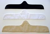 ASSORTED (Beige, Black and White) 3-Pack Absorbing n Comfortable Bra Liners