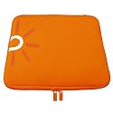 Happy-PDA Notebooktasche Sleeve (Farbe: orange) f&uuml;r das Notebook Lenovo IdeaPad S12