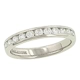 11 Round Channel Set Diamond Anniversary Band .49cttw
