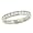 11 Round Channel Set Diamond Anniversary Band .49cttw