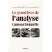 Le grand livre de l'analyse transactionnelle
