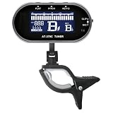AT - 370C Digital Chromatic Clip - On / Mic Tuner for Wind Instruments - B003CMSMP8