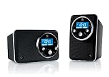 Produkt-Bild: Boston Acoustics Solo II UKW/MW HiFi Radio mit drehbarem DisplayHochglanz schwarz
