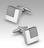 Geometric Square Cufflinks