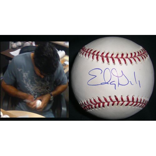 Edgar Gonzalez (San Diego Padres) Signed Autographed Official Major League Baseball (Psa/Dna Coa)