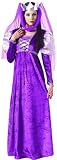 Purple Renaissance Queen Adult Costume