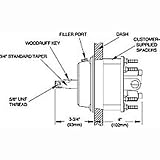 Seastar HA5417 Hydraulic Round Bezel Kit