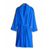 Royal Blue XXL Terry Bathrobe. Heavy Full Length 52 Inches