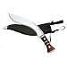 SZ90119-BK - 17 in. Gurka Kukri with black sheath
