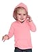 Kavio! Infants Jersey RawEdge High Low Long Sleeve Hoodie w.Pouch