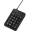 ELECOM USB コンパクトテンキーボード(ブラック) TK-TCM003BK